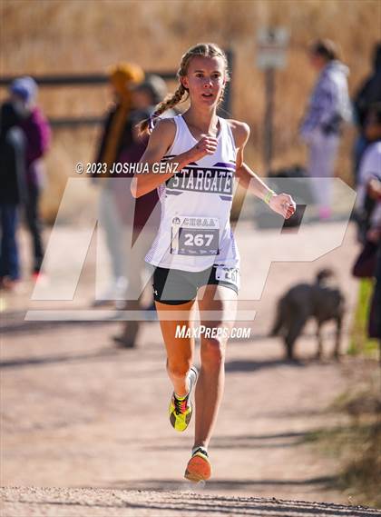 Thumbnail 3 in CHSAA 3A Cross Country Final photogallery.