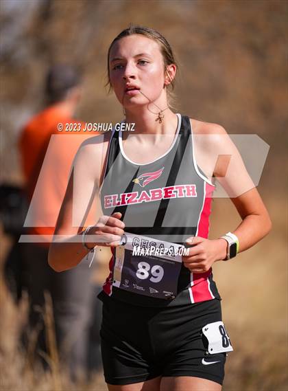 Thumbnail 3 in CHSAA 3A Cross Country Final photogallery.
