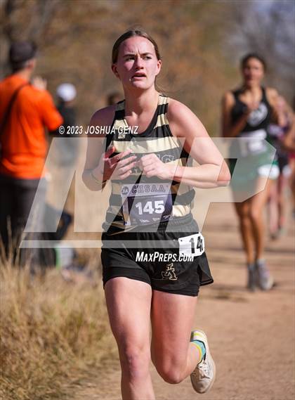 Thumbnail 1 in CHSAA 3A Cross Country Final photogallery.