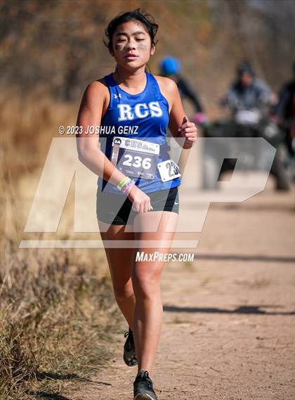 Thumbnail 3 in CHSAA 3A Cross Country Final photogallery.