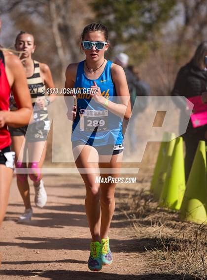Thumbnail 2 in CHSAA 3A Cross Country Final photogallery.