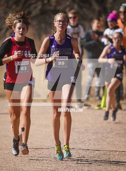 Thumbnail 2 in CHSAA 3A Cross Country Final photogallery.