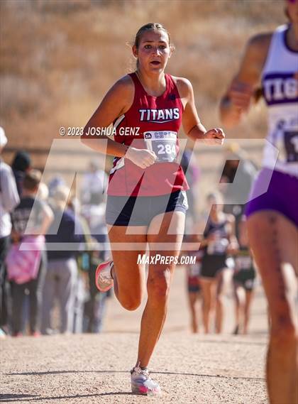Thumbnail 2 in CHSAA 3A Cross Country Final photogallery.