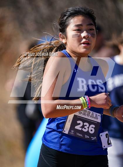 Thumbnail 3 in CHSAA 3A Cross Country Final photogallery.