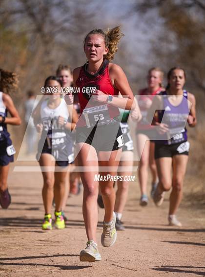 Thumbnail 2 in CHSAA 3A Cross Country Final photogallery.