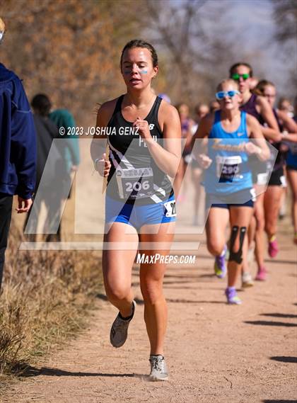 Thumbnail 1 in CHSAA 3A Cross Country Final photogallery.