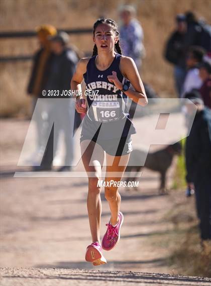 Thumbnail 2 in CHSAA 3A Cross Country Final photogallery.