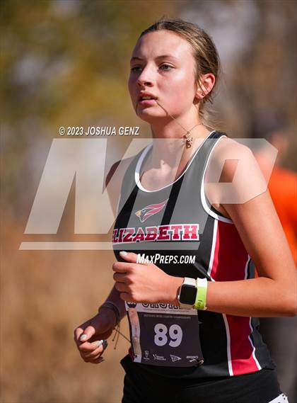 Thumbnail 1 in CHSAA 3A Cross Country Final photogallery.