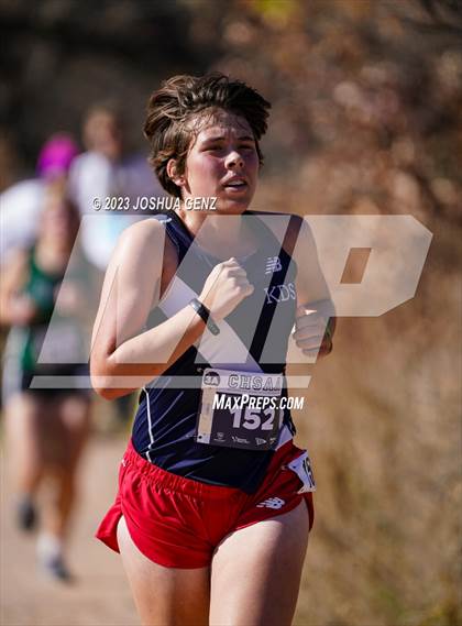 Thumbnail 3 in CHSAA 3A Cross Country Final photogallery.