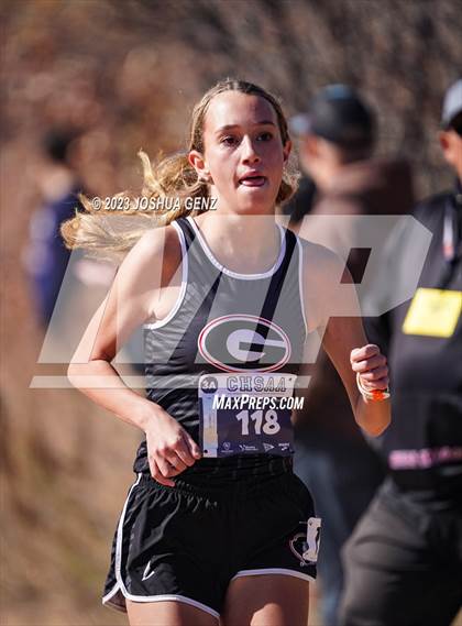 Thumbnail 2 in CHSAA 3A Cross Country Final photogallery.