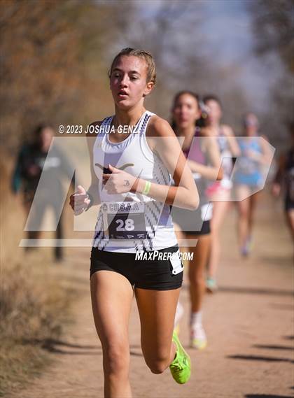 Thumbnail 1 in CHSAA 3A Cross Country Final photogallery.
