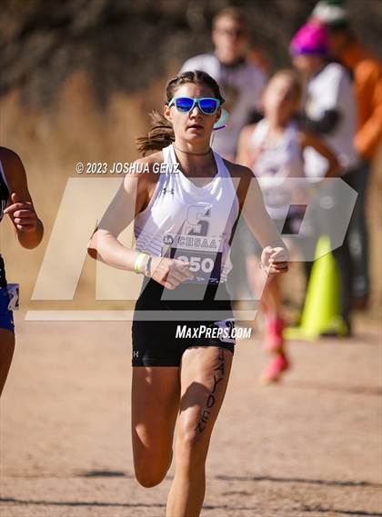 Thumbnail 3 in CHSAA 3A Cross Country Final photogallery.