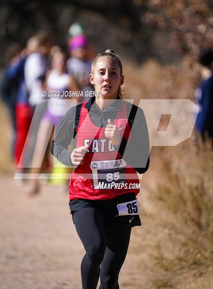 Thumbnail 1 in CHSAA 3A Cross Country Final photogallery.