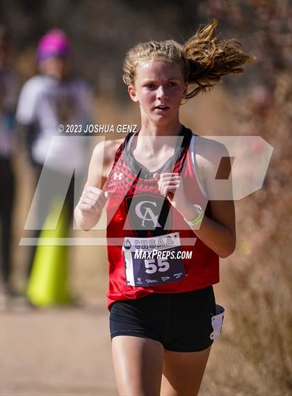 Thumbnail 3 in CHSAA 3A Cross Country Final photogallery.