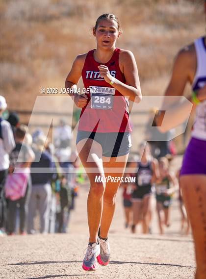 Thumbnail 3 in CHSAA 3A Cross Country Final photogallery.