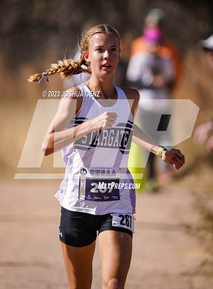 Thumbnail 1 in CHSAA 3A Cross Country Final photogallery.