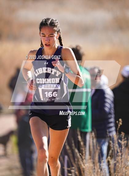 Thumbnail 3 in CHSAA 3A Cross Country Final photogallery.
