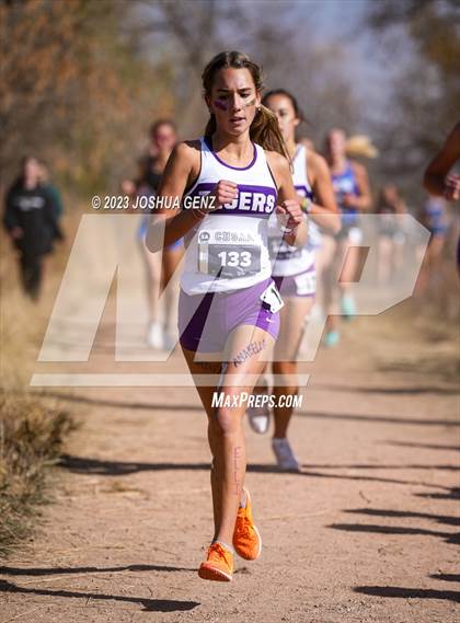 Thumbnail 1 in CHSAA 3A Cross Country Final photogallery.