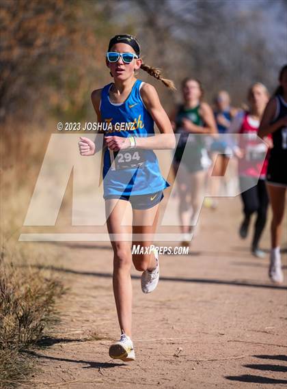 Thumbnail 2 in CHSAA 3A Cross Country Final photogallery.