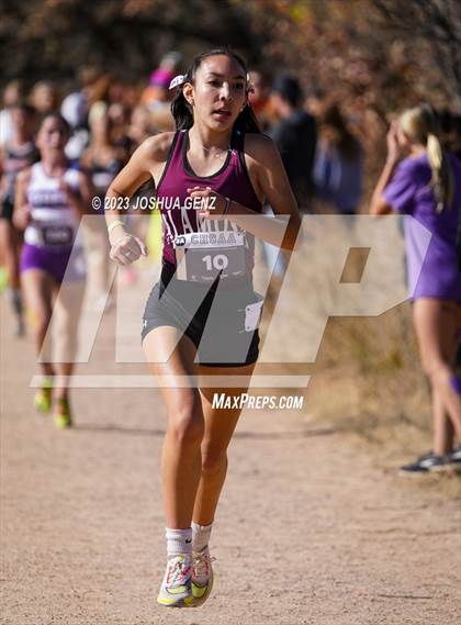 Thumbnail 1 in CHSAA 3A Cross Country Final photogallery.