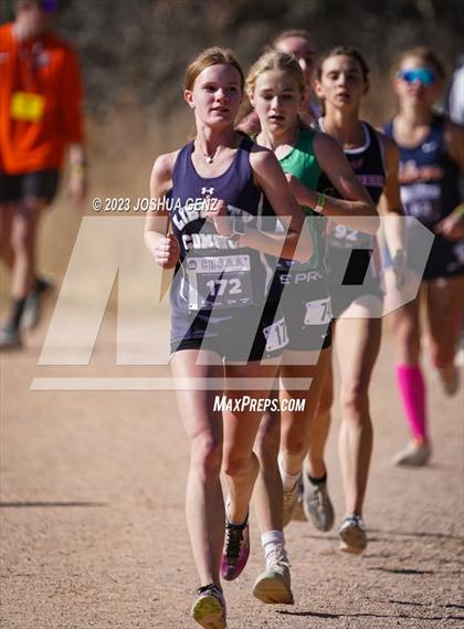 Thumbnail 3 in CHSAA 3A Cross Country Final photogallery.