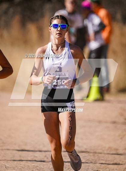 Thumbnail 1 in CHSAA 3A Cross Country Final photogallery.