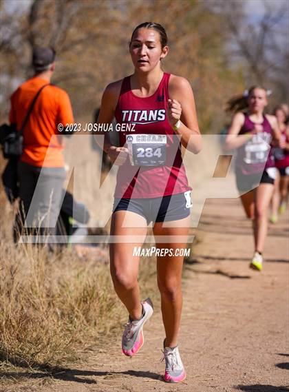 Thumbnail 1 in CHSAA 3A Cross Country Final photogallery.
