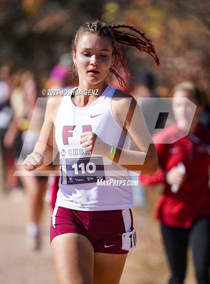 Thumbnail 2 in CHSAA 3A Cross Country Final photogallery.