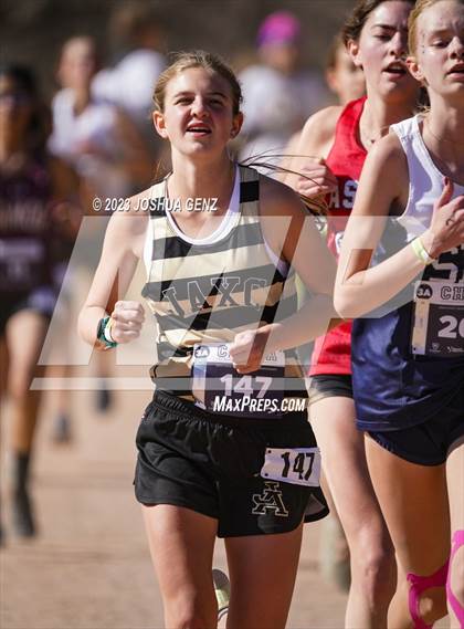 Thumbnail 2 in CHSAA 3A Cross Country Final photogallery.