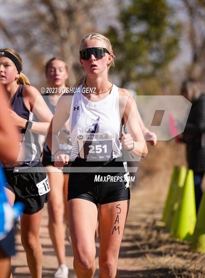 Thumbnail 3 in CHSAA 3A Cross Country Final photogallery.