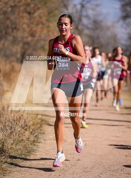Thumbnail 2 in CHSAA 3A Cross Country Final photogallery.