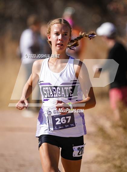 Thumbnail 2 in CHSAA 3A Cross Country Final photogallery.