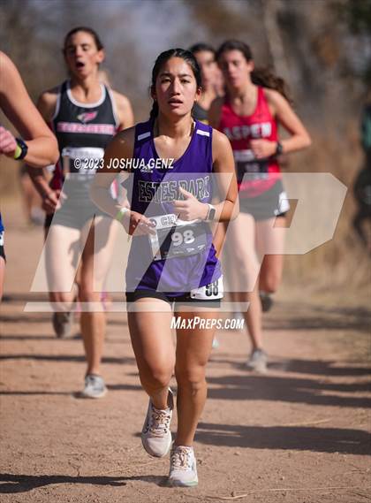 Thumbnail 1 in CHSAA 3A Cross Country Final photogallery.