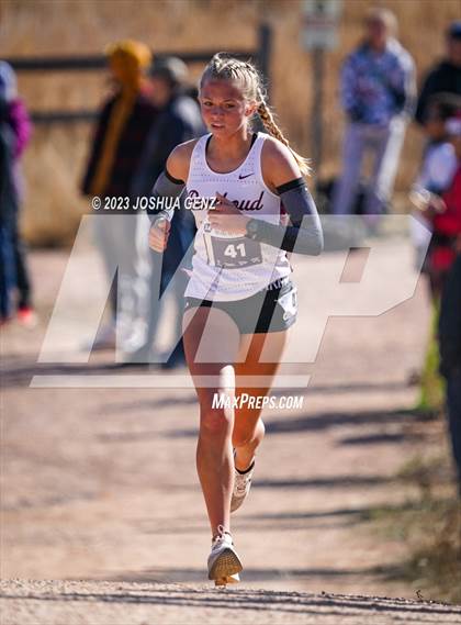 Thumbnail 2 in CHSAA 3A Cross Country Final photogallery.