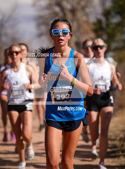 Thumbnail 2 in CHSAA 3A Cross Country Final photogallery.
