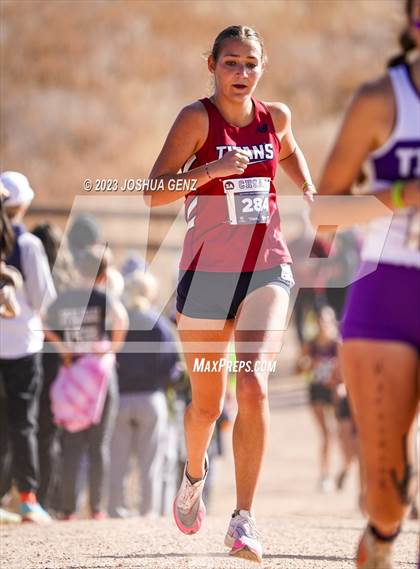 Thumbnail 1 in CHSAA 3A Cross Country Final photogallery.