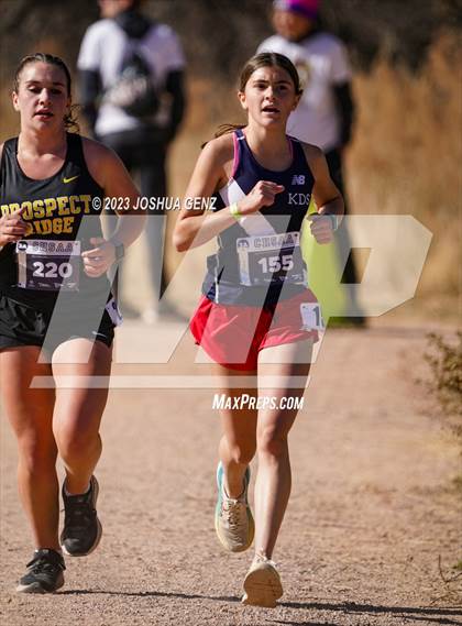 Thumbnail 3 in CHSAA 3A Cross Country Final photogallery.