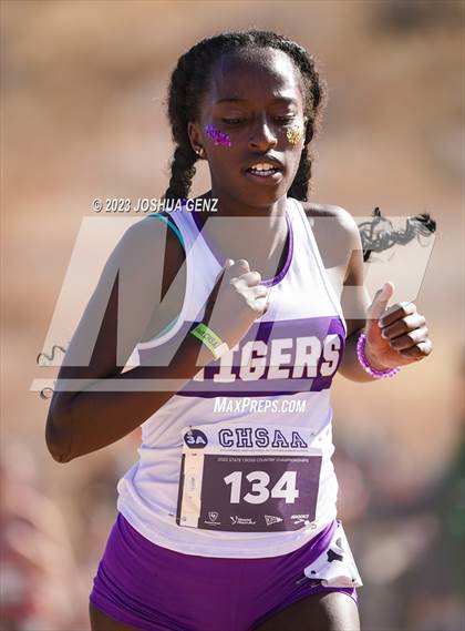 Thumbnail 1 in CHSAA 3A Cross Country Final photogallery.