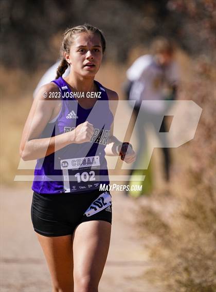 Thumbnail 2 in CHSAA 3A Cross Country Final photogallery.
