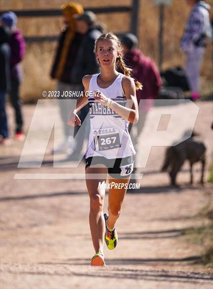 Thumbnail 1 in CHSAA 3A Cross Country Final photogallery.