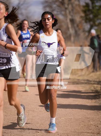 Thumbnail 2 in CHSAA 3A Cross Country Final photogallery.