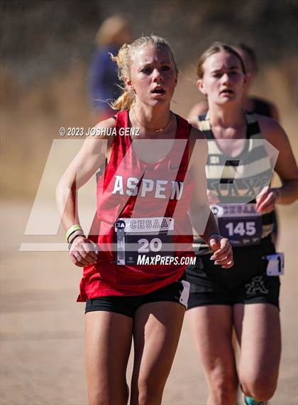 Thumbnail 3 in CHSAA 3A Cross Country Final photogallery.