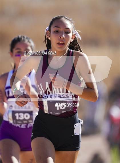 Thumbnail 1 in CHSAA 3A Cross Country Final photogallery.