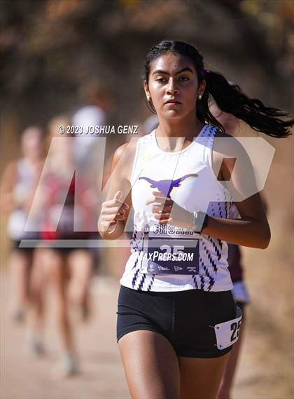 Thumbnail 1 in CHSAA 3A Cross Country Final photogallery.