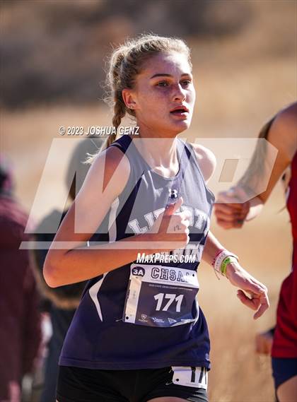 Thumbnail 3 in CHSAA 3A Cross Country Final photogallery.