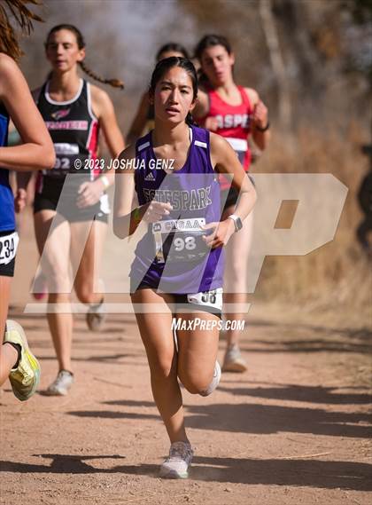 Thumbnail 3 in CHSAA 3A Cross Country Final photogallery.