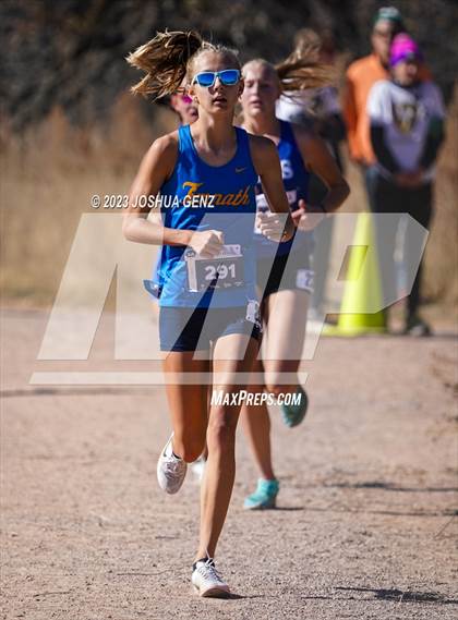 Thumbnail 2 in CHSAA 3A Cross Country Final photogallery.