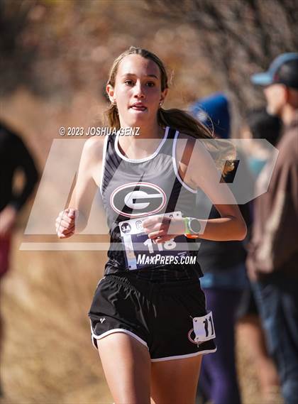 Thumbnail 1 in CHSAA 3A Cross Country Final photogallery.