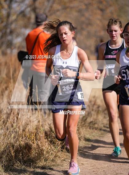 Thumbnail 2 in CHSAA 3A Cross Country Final photogallery.