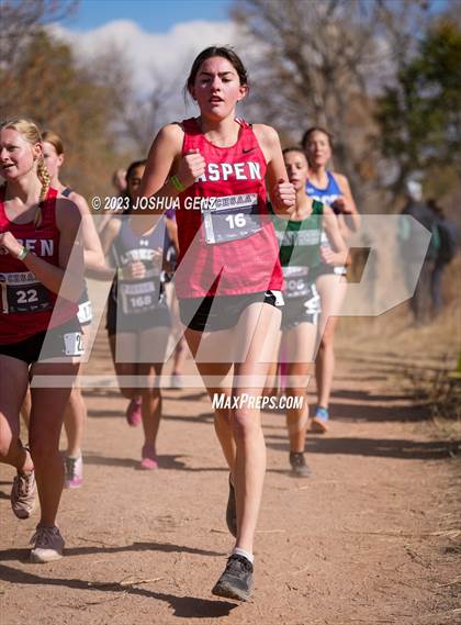 Thumbnail 2 in CHSAA 3A Cross Country Final photogallery.